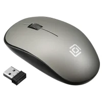 Мышь Oklick 515MW (черный/серый) фото 1